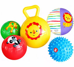 Conjunto de 5 Bolas de Treinamento Fisher-Price