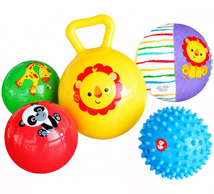 Pack 5 Pelotas Entrenamiento Fisher-Price