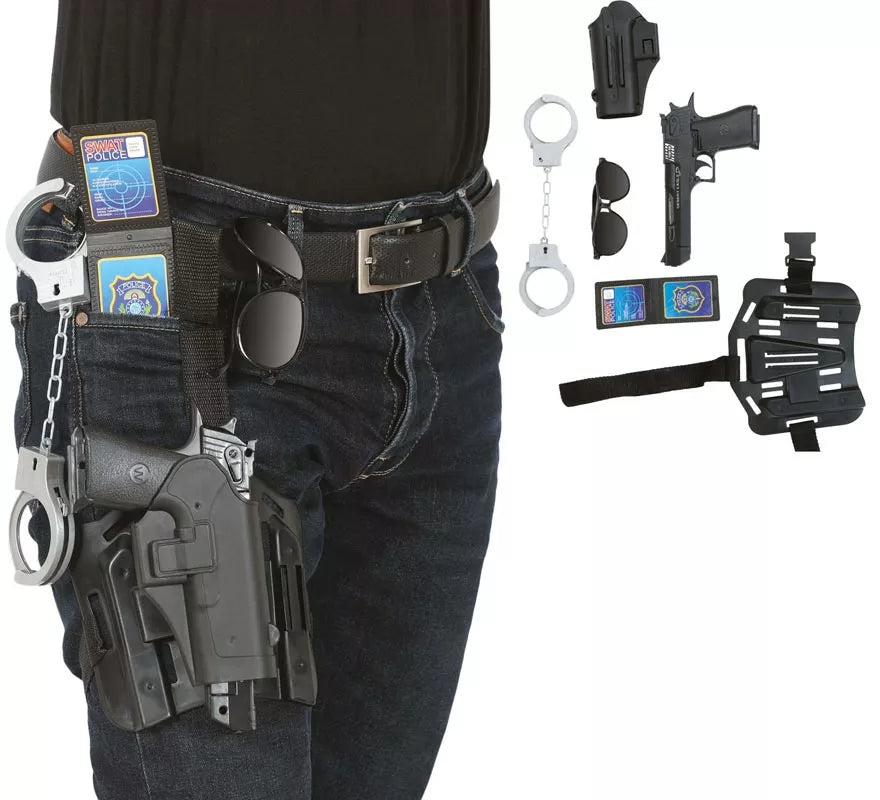 Translation missing: pt-PT.Pack 6 Accesorios Armas Policía de Plástico de Juguete