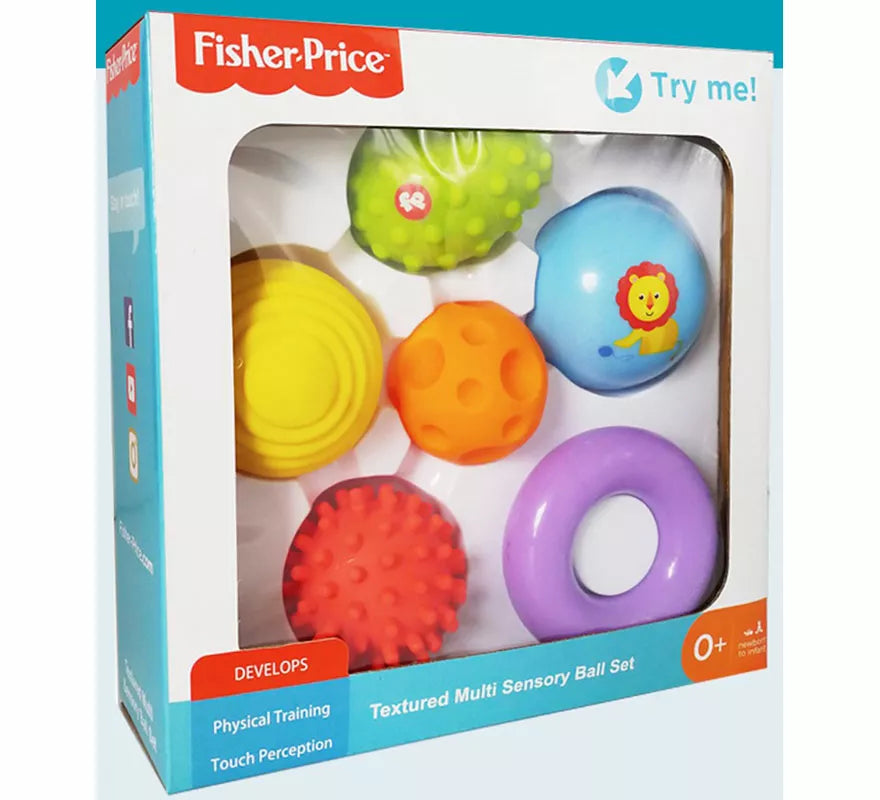 Pack 6 Pelotas Entrenamiento Fisher-Price