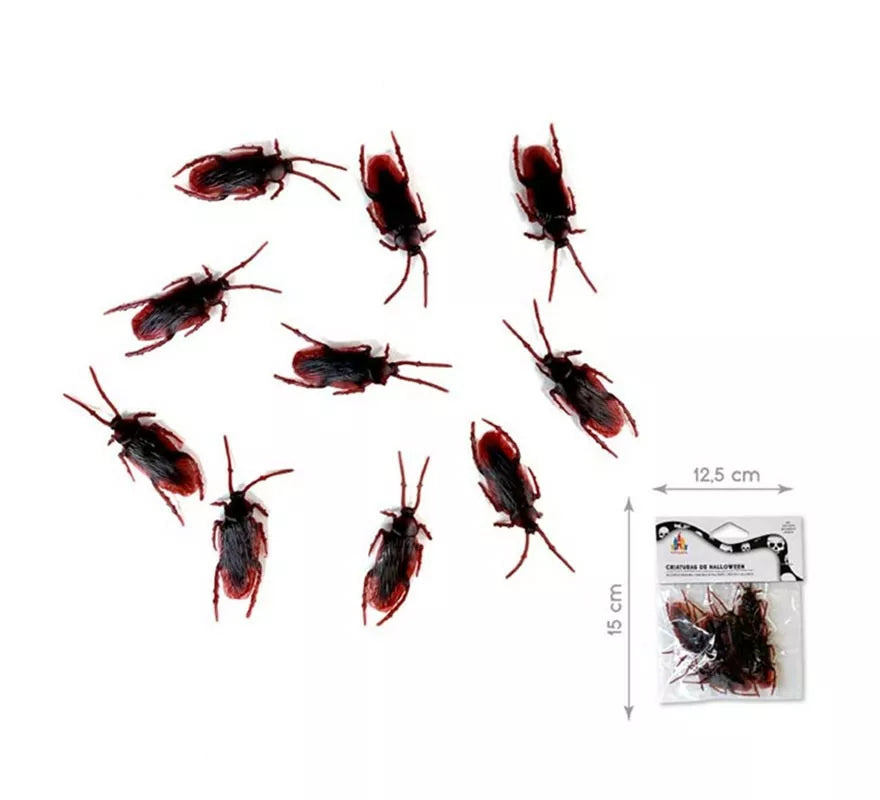 Translation missing: pt-PT.Pack de 10 Cucarachas marrones