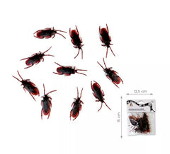 Pacote de 10 Baratas Marrons