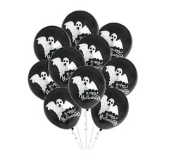 Pacote de 10 balões fantasma de 30 cm