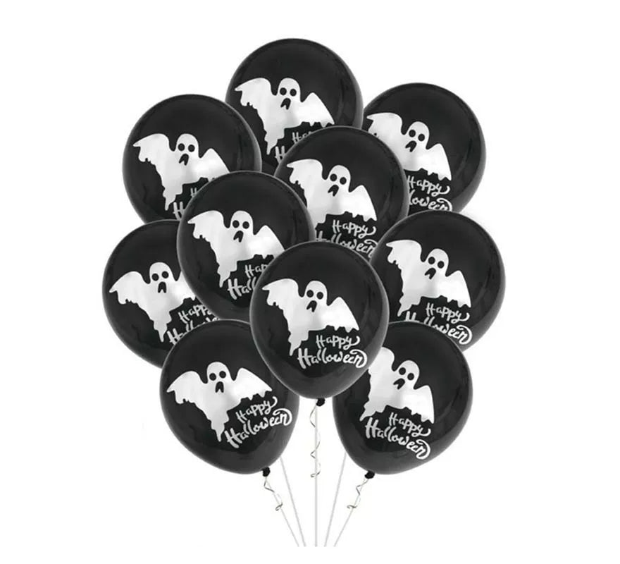 Translation missing: pt-PT.Pack de 10 Globos Fantasma de 30 cm