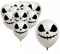 Pacote de 10 balões fantasma de 30 cm