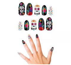 Pack de 10 Unhas Catrina com cola