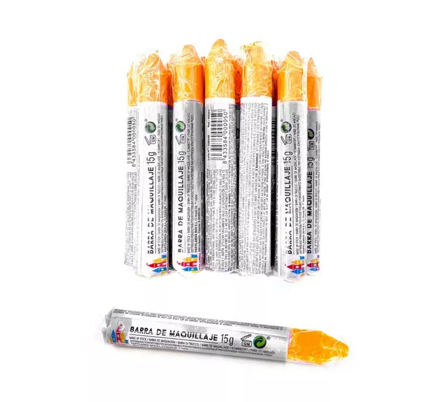 Translation missing: pt-PT.Pack de 12 Ceras naranja fluorescente