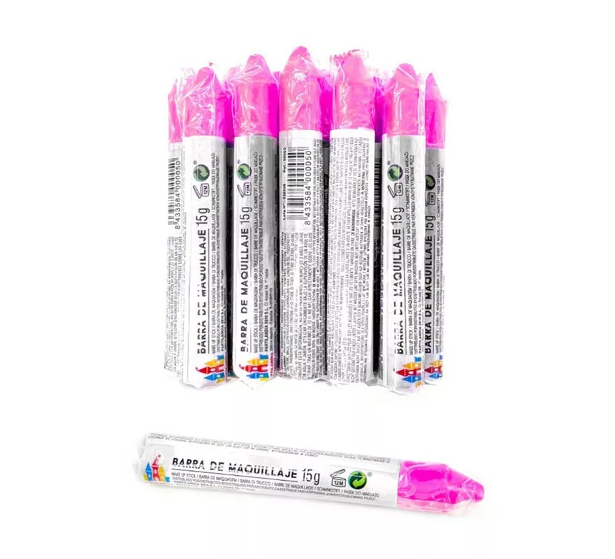 Translation missing: pt-PT.Pack de 12 Ceras rosa fluorescente