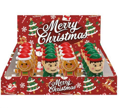 Pacote de 12 figuras ambulantes de Natal de 7 cm