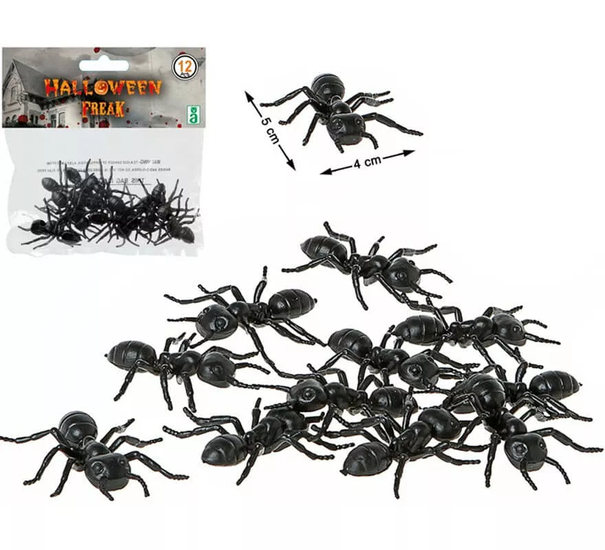 Translation missing: pt-PT.Pack de 12 Hormigas Negras 12X15 cm