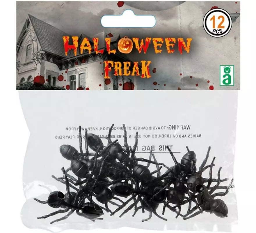 Translation missing: pt-PT.Pack de 12 Hormigas Negras 12X15 cm