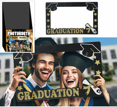 Pacote de 12 molduras para cabine fotográfica Graduação de 80x50 cm