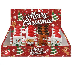 Pacote de 12 Bonecas de Natal Ambulantes em diversos modelos de 6,5 cm