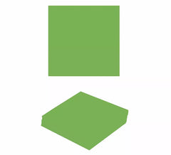 Pacote com 12 Guardanapos Verde Neon 33X33 cm