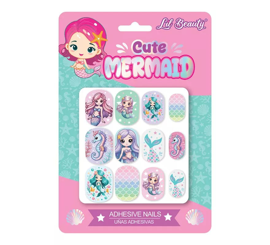 Translation missing: pt-PT.Pack de 12 Uñas de Sirenas para niña