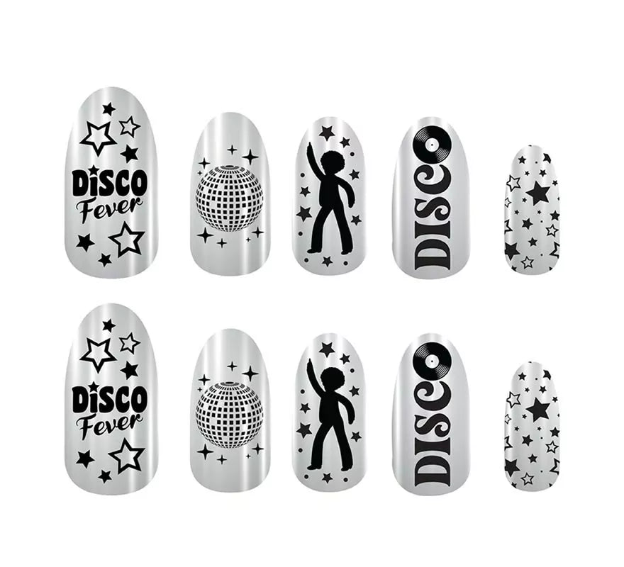 Translation missing: pt-PT.Pack de 12 Uñas Disco con Pegamento