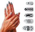 Pack de 12 Uñas Disco con Pegamento