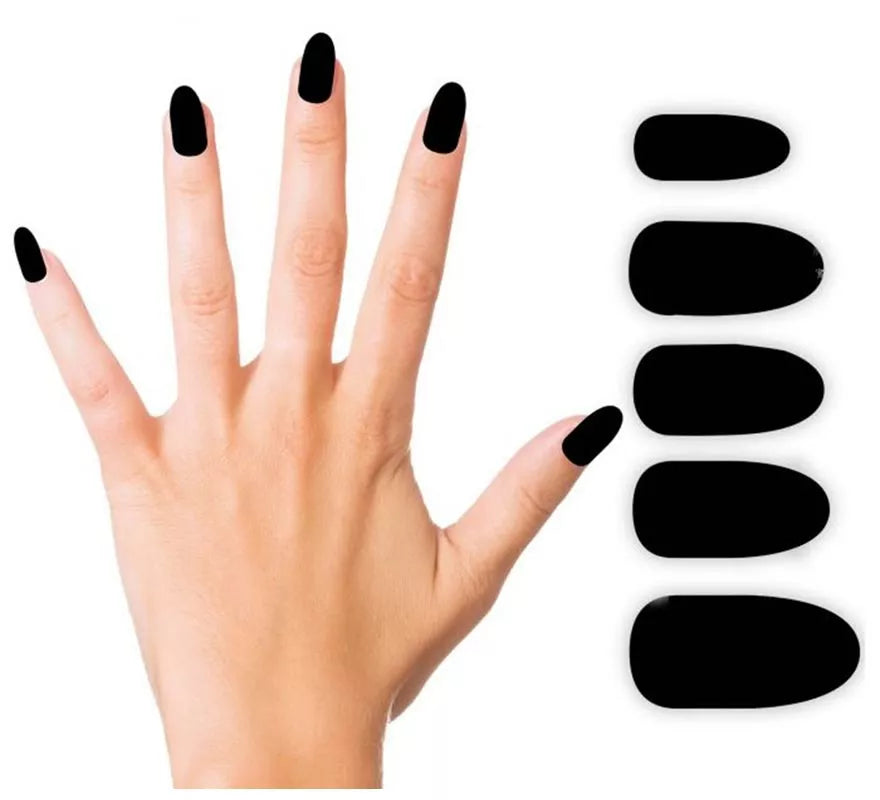 Translation missing: pt-PT.Pack de 12 Uñas negras