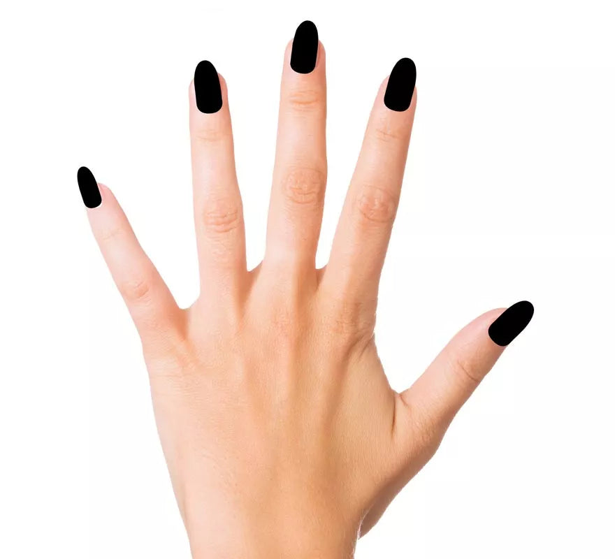 Translation missing: pt-PT.Pack de 12 Uñas negras