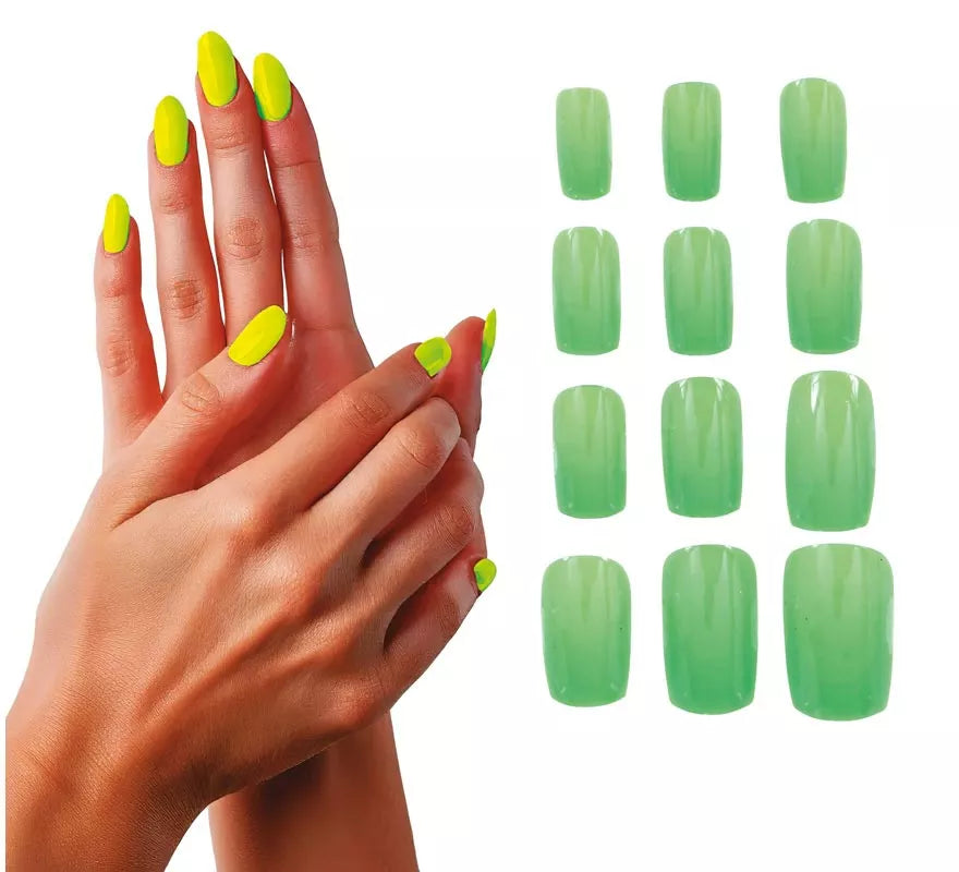 Translation missing: pt-PT.Pack de 12 Uñas Neón para mujer en varios colores