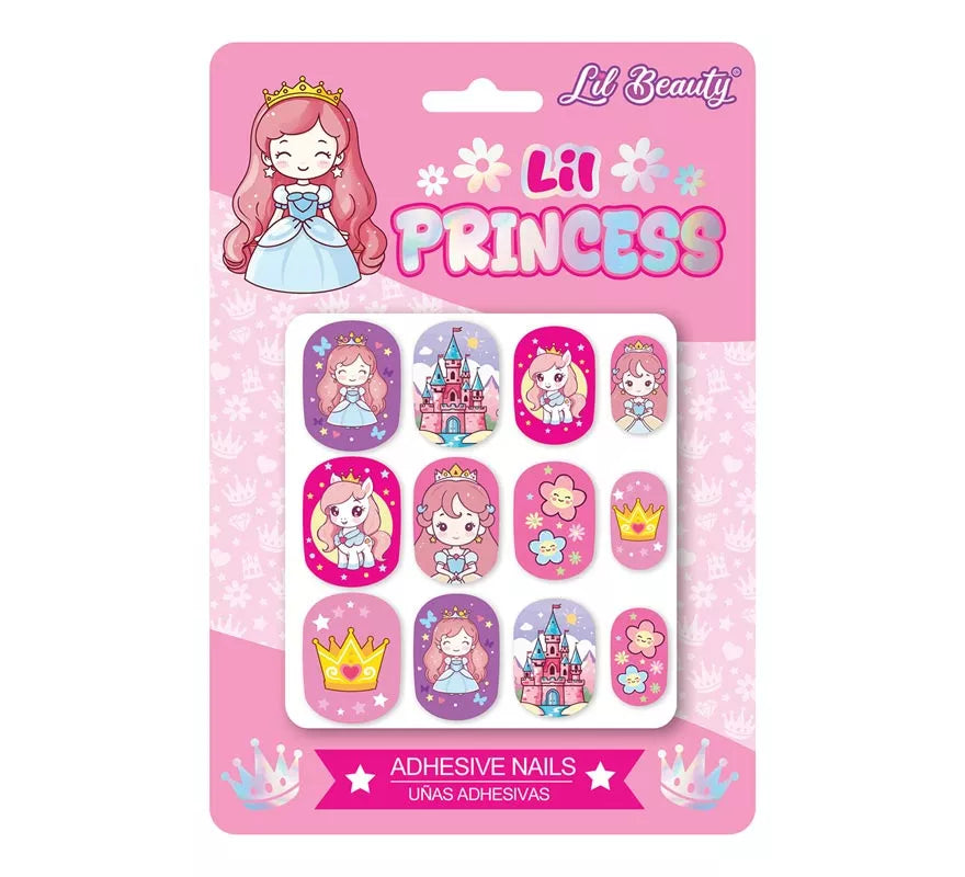 Translation missing: pt-PT.Pack de 12 Uñas Pequeña Princesa para niña