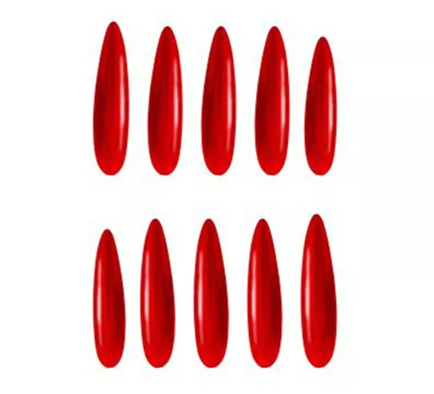 Translation missing: pt-PT.Pack de 12 Uñas rojas con adhesivo