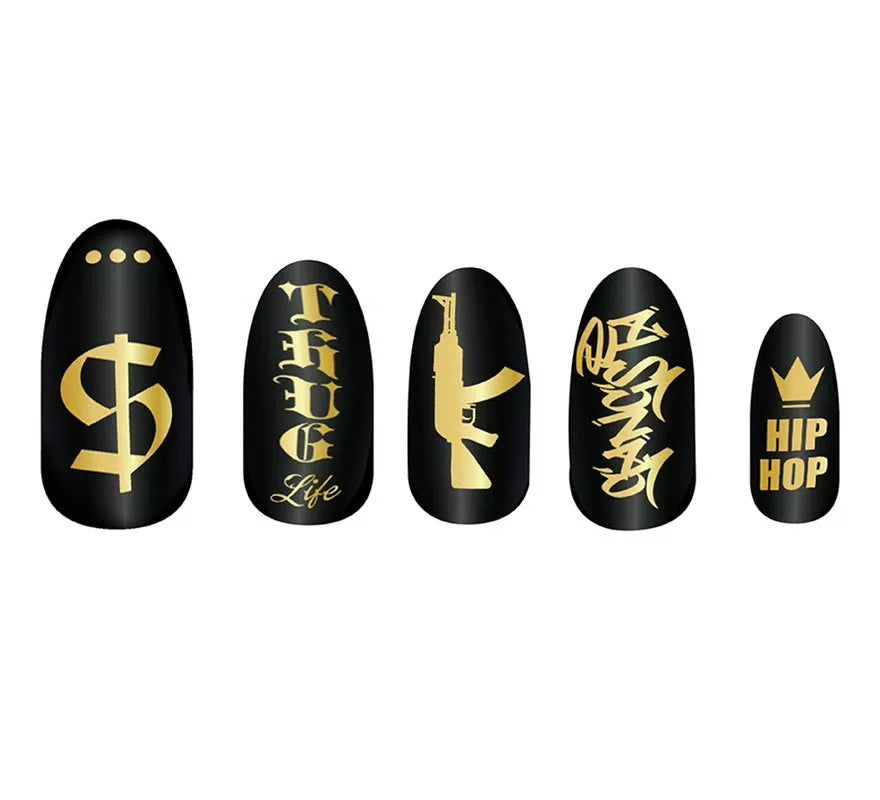 Translation missing: pt-PT.Pack de 12 Uñas Thug Life