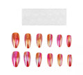 Pack de 13 Uñas Autoadhesivas Holo naranja