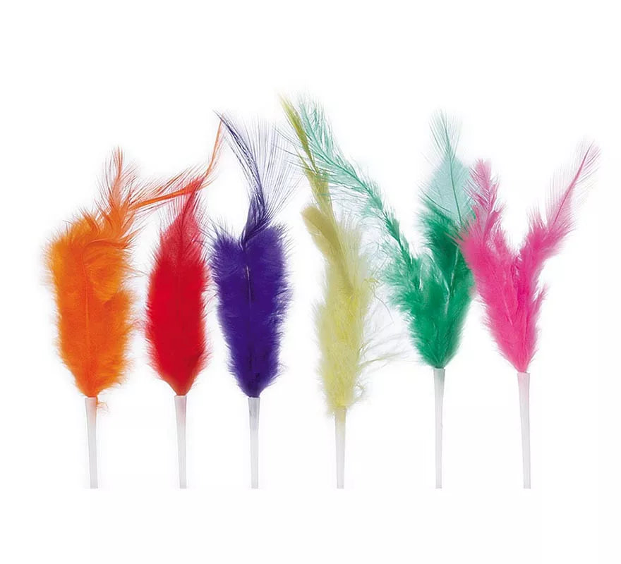 Translation missing: pt-PT.Pack de 144 Plumas Dobles Cocktail de 80 mm