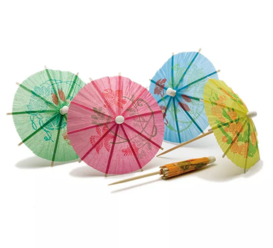 Translation missing: pt-PT.Pack de 144 Sombrillas Pequeñas Parasol con pincho