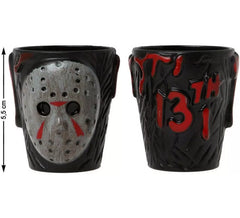 Embalagem de 2 copos para o Halloween 6 cm