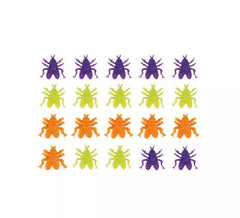 Pacote de 20 moscas decorativas