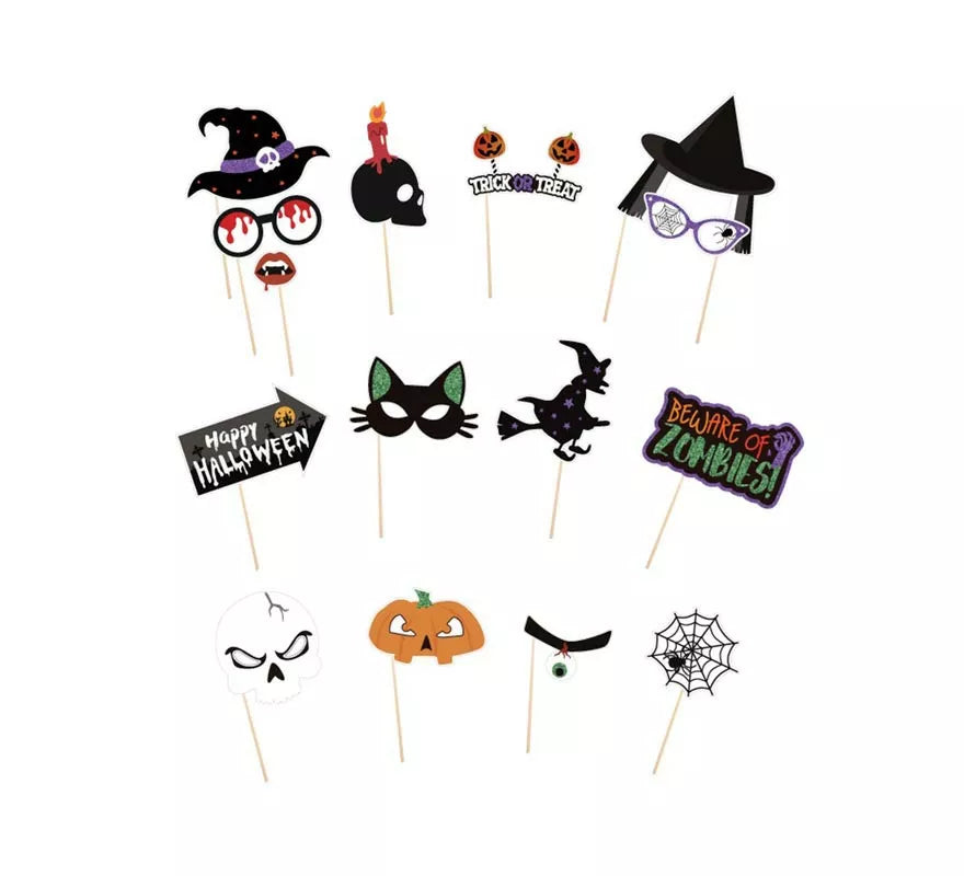 Translation missing: pt-PT.Pack de 20 Photocall Halloween