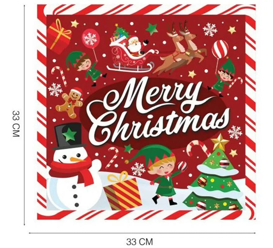 Translation missing: pt-PT.Pack de 20 Servilletas Merry Christmas de 33x33 cm