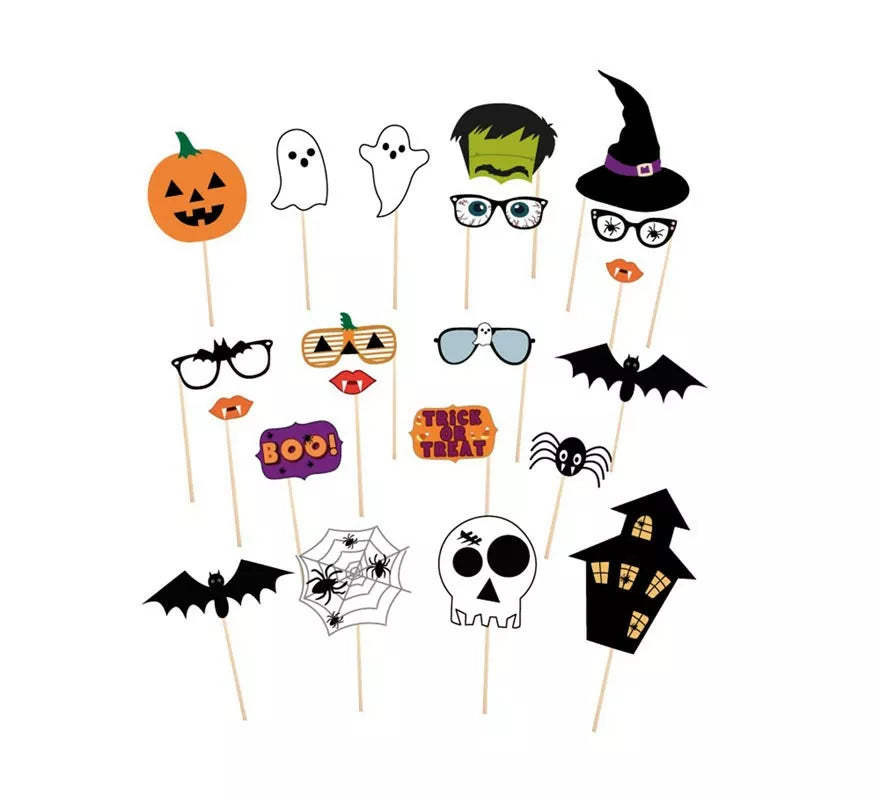 Translation missing: pt-PT.Pack de 22 Photocall Halloween