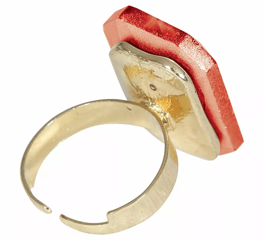 Translation missing: pt-PT.Anillo de imitación de Piedra Preciosa en colores surtidos