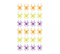 Pacote de 24 pequenas aranhas decorativas
