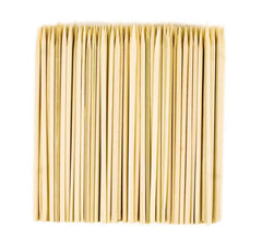 Pacote de 250 espetos de bambu de 10 cm