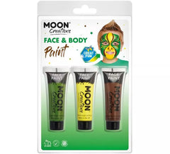 Pack de 3 Maquilhagem para Rosto e Corpo de 12 ml Jungle