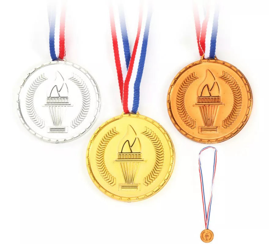 Translation missing: pt-PT.Pack de 3 Medallas Olímpicas con cinta de 40 cm