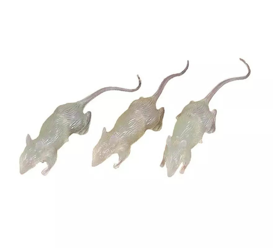 Translation missing: pt-PT.Pack de 3 Ratas Glow in the Dark de 7 cm