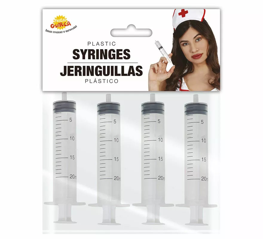 Translation missing: pt-PT.Pack de 4 Jeringuillas de 12 cm