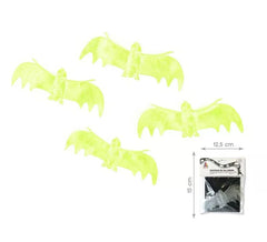 Pacote de 4 morcegos fluorescentes