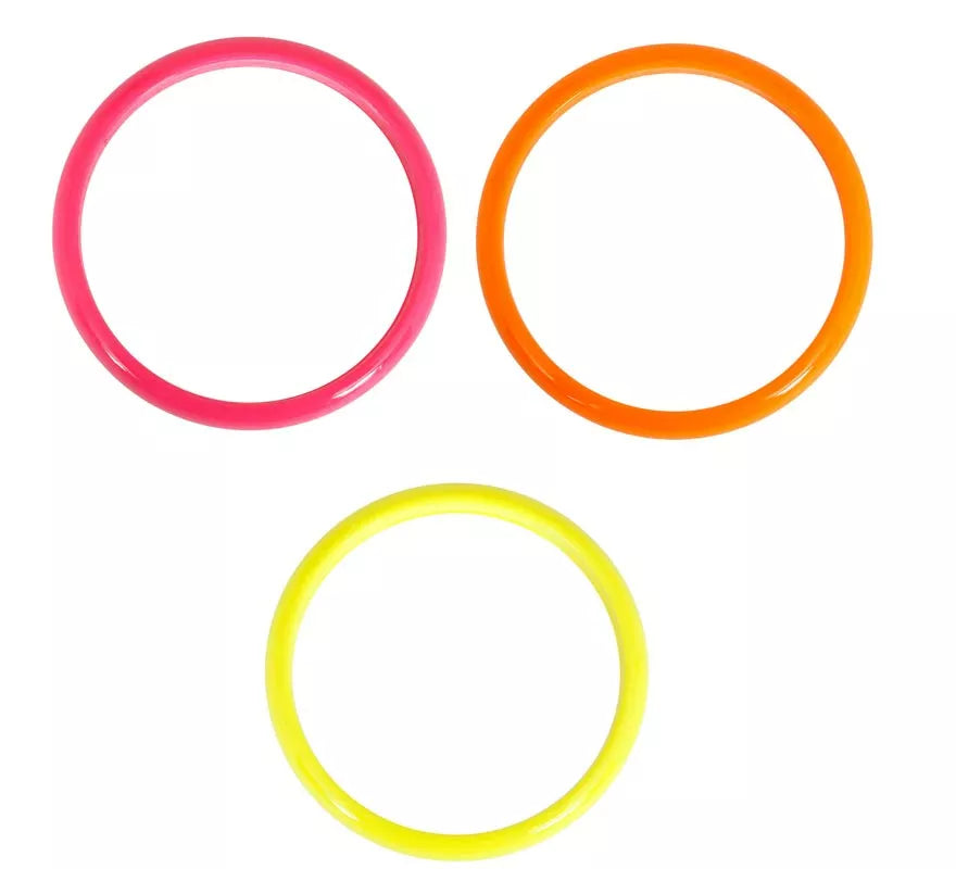 Translation missing: pt-PT.Pack de 4 Pulseras de 7,5 cm en colores surtidos