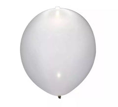 Pacote de 5 balões LED brancos de 30 cm