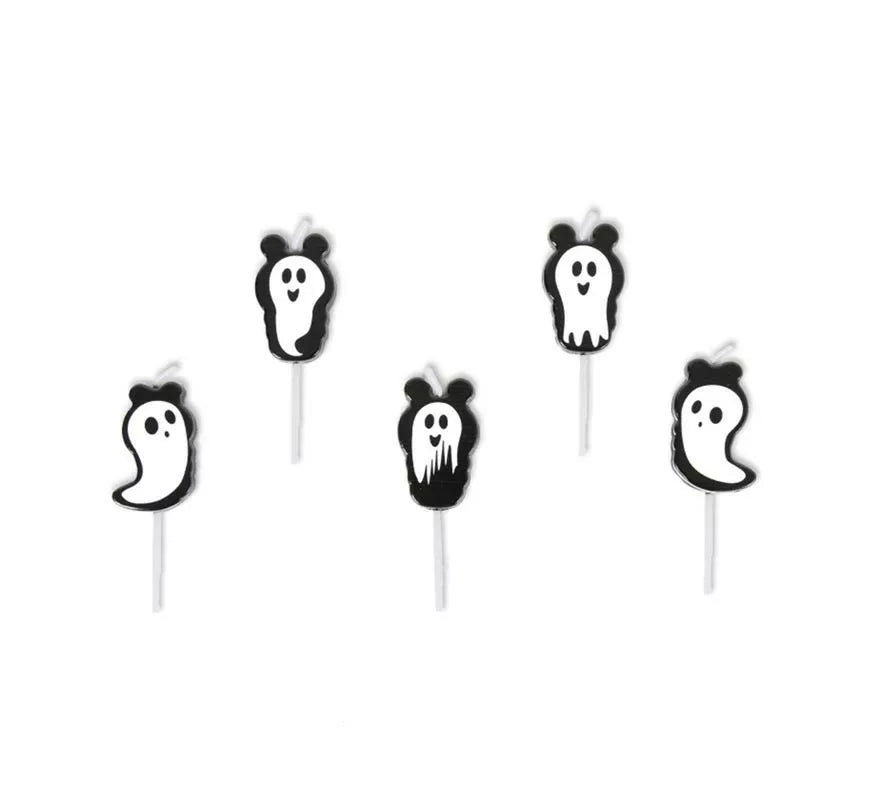 Translation missing: pt-PT.Pack de 5 Velas Fantasma de 2,5x4 cm