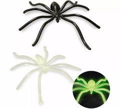 Pacote com 6 aranhas sortidas pretas e fluorescentes