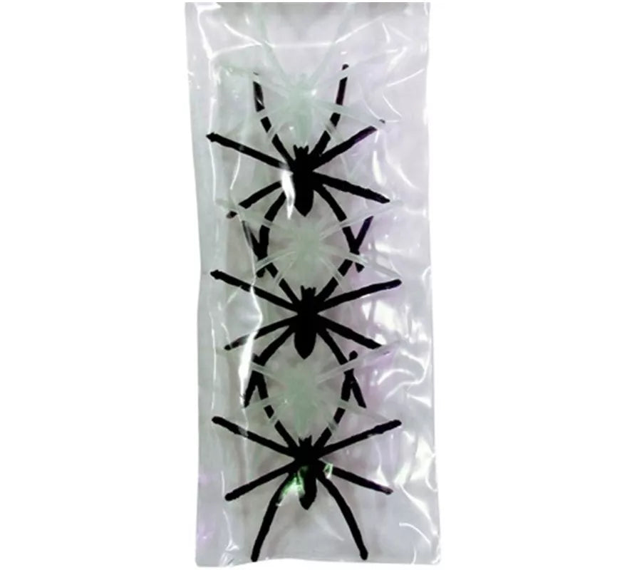 Translation missing: pt-PT.Pack de 6 Arañas negras y fluorescentes surtidas