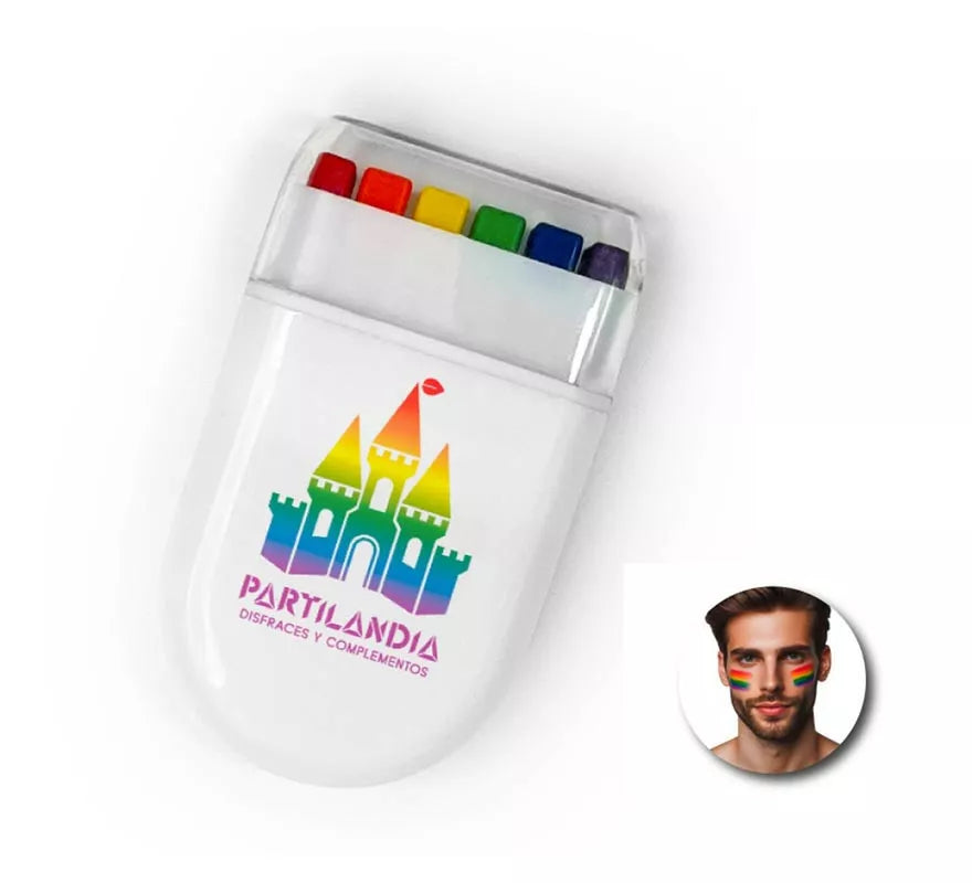 Translation missing: pt-PT.Pack de 6 Barras de Maquillaje Orgullo en estuche Fx