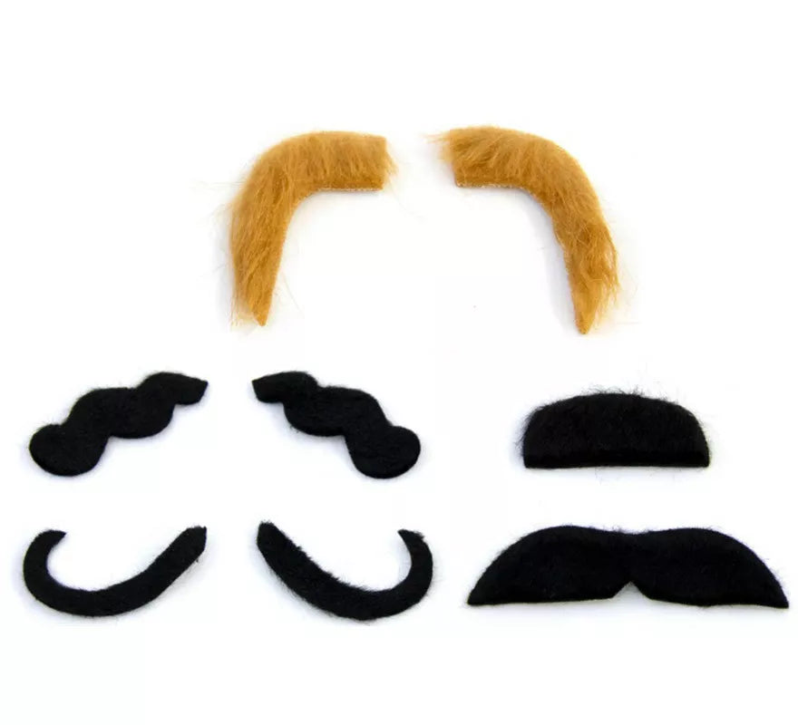 Translation missing: pt-PT.Pack de 6 Bigotes Surtidos